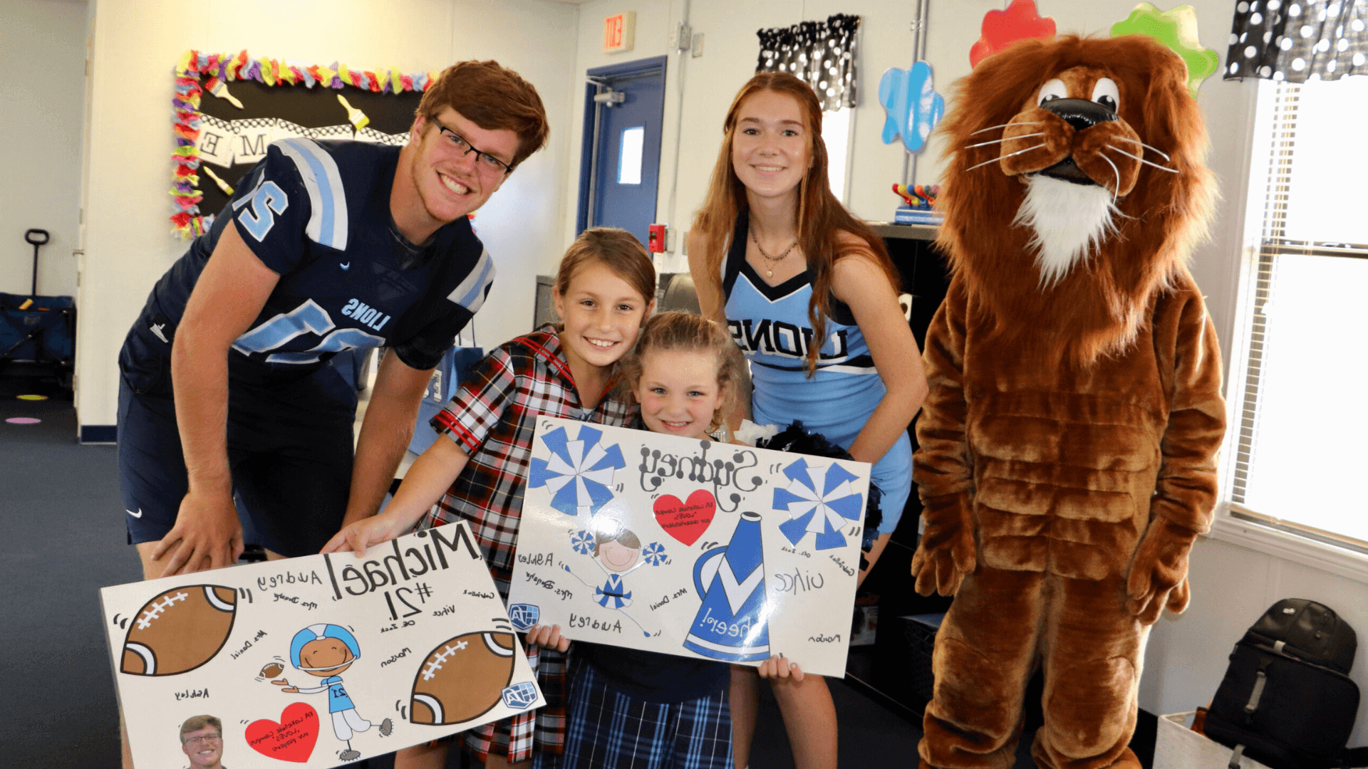 Foundation Academy Boosters Event Mascot